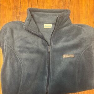 Columbia Navy Blue Fleece Jacket